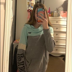 size small pink hoodie